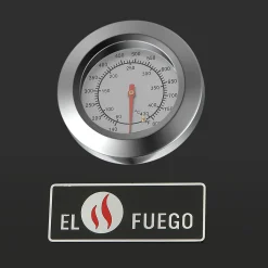 El Fuego Gasgrill / Grillwagen Burlington 4 Brenner +1 Seitenbrenner, Grillfäche 70x42cm -Garten- & Gewächshäuser Geschäft aa63da97e158211f0265b7f36f43dcca