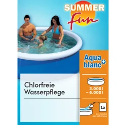 SUMMER FUN Aquablanc+ - Chlorfreie Wasserpflege - 0,38 Kg -Garten- & Gewächshäuser Geschäft aa71fbc525c8743b42e64a5c6062359d