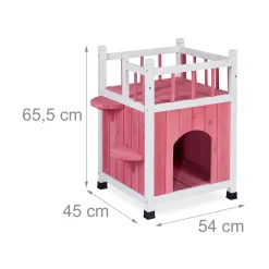 Relaxdays Katzenhaus Aus Holz -Garten- & Gewächshäuser Geschäft aa87112a5ef8f0c33bdddf6541ebc57e