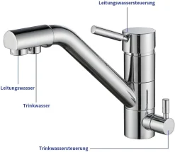 Homelody 3 Wege Wasserhahn Küchenarmatur Wasserfilter Mischbatterie Für Küche Spüle Trinkwasser Spültischarmatur 120° Drehbar Spülbeckenarmatur Chrom 12 Homelody 3 Wege Wasserhahn Küchenarmatur Wasserfilter Mischbatterie Für Küche Spüle Trinkwasser Spültischarmatur 120° Drehbar Spülbeckenarmatur Chrom -Garten- & Gewächshäuser Geschäft aa917a42b03ca947125586c3e38f0ace