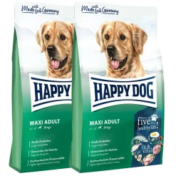 2 X 14 Kg Happy Dog Supreme Fit & Vital Maxi Adult