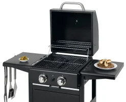 Tepro Gasgrill "Bloomfield" 2 Edelstahlbrenner Je 3 KW; 3160 -Garten- & Gewächshäuser Geschäft aafecf3d5a03d550f5ae96b5058ae524