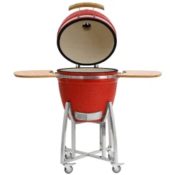 BBQ-Toro Kamado Grill Holzkohlegrill Ø 46 Cm "KURO" Mit Bambusablage, Thermometer, Rot 10 BBQ-Toro Kamado Grill Holzkohlegrill Ø 46 Cm "KURO" Mit Bambusablage, Thermometer, Rot -Garten- & Gewächshäuser Geschäft ab0563cf899b93b58f251c7ac0c8882d