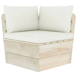 VidaXL 5-tlg. Garten-Sofagarnitur Aus Paletten Mit Kissen Fichtenholz -Garten- & Gewächshäuser Geschäft ab12c0d4ca102088c0ef4dd8a770399c