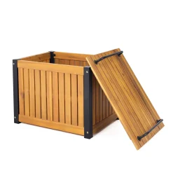 Tepro Aufbewahrungstruhe "Fehmarn" Mit Sitzfunktion, Klein; Akazie -Garten- & Gewächshäuser Geschäft ab72005d8056f61d282a6bb850be0b3d