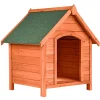 Tectake Hundehütte Bailey 72x65x83cm - Braun