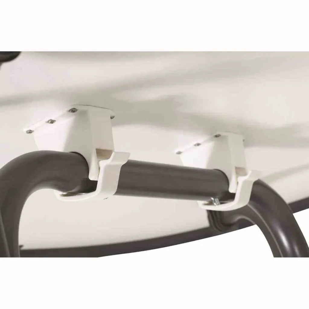 SIEGER Gartentisch / Klapptisch 140x90cm Stahl Grau / Mecalit Anthrazi 5 SIEGER Gartentisch / Klapptisch 140x90cm Stahl Grau / Mecalit Anthrazi – Bild 5