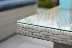 Merxx Tisch "Chicago" 120 X 60 Cm - Stahlgestell Mit Kunststoffgeflecht Grau -Garten- & Gewächshäuser Geschäft abbb041f44dfda5a40ebcbca1046441a