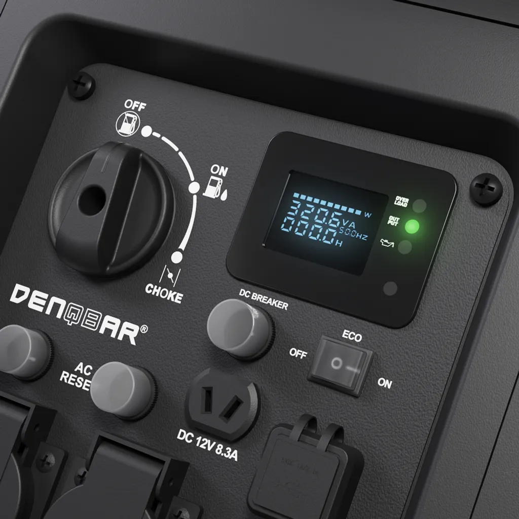 DENQBAR Inverter Stromerzeuger 3800 W Generator Notstromaggregat DQ-3800 5 DENQBAR Inverter Stromerzeuger 3800 W Generator Notstromaggregat DQ-3800 – Bild 5