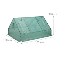 Relaxdays Foliengewächshaus 110x180x150 Cm 12 Relaxdays Foliengewächshaus 110x180x150 Cm -Garten- & Gewächshäuser Geschäft abd9f3c4868f9c0c3f1f0774b1191d1e