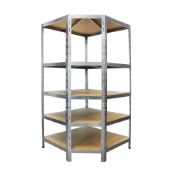 Floordirekt Eckregal Verzinkt 180 X 90 X 42 X 60 Cm