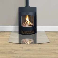 Mendler Glasplatte HLO-PX5 85x75 Cm Klarglas