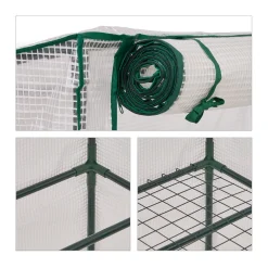 Relaxdays Foliengewächshaus Mit Ablagen -Garten- & Gewächshäuser Geschäft ac37488236b44544d1062873101cde90