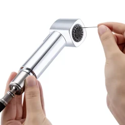 Lonheo Hochdruck Küchenarmatur Ausziehbar 360° Drehbar Wasserhahn Mischbatterie Küche Mit Quadratischem Brausekopf, Küchenwasserhahn Spültischarmatur -Garten- & Gewächshäuser Geschäft ac59c8b91c6790ef9c7a1c281848c488