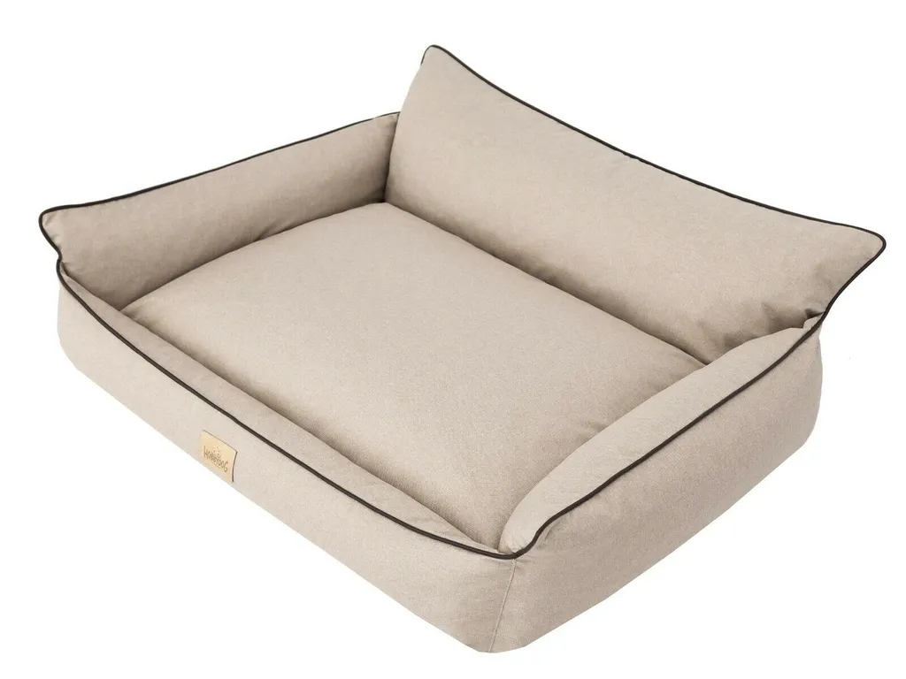 Hobbydog Orthopädisches Hundebett JOKER Bett Hund Sofa Schlafplatz Korb Matratze Tierbett XXXL 132x106 Cm Beige Optisch Wie Leinen 2 Hobbydog Orthopädisches Hundebett JOKER Bett Hund Sofa Schlafplatz Korb Matratze Tierbett XXXL 132x106 Cm Beige Optisch Wie Leinen – Bild 2