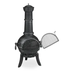 Relaxdays Terrassenofen Mit Funkenschutz -Garten- & Gewächshäuser Geschäft ac850a25e03c973e5a1e904dc67998ff