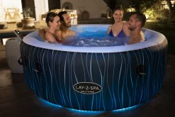 Bestway® LAY-Z-SPA® LED-Whirlpool Hollywood AirJet™ 196 X 66 Cm, Rund -Garten- & Gewächshäuser Geschäft ac93f1bae06d82ca9594a7ce473fd94f