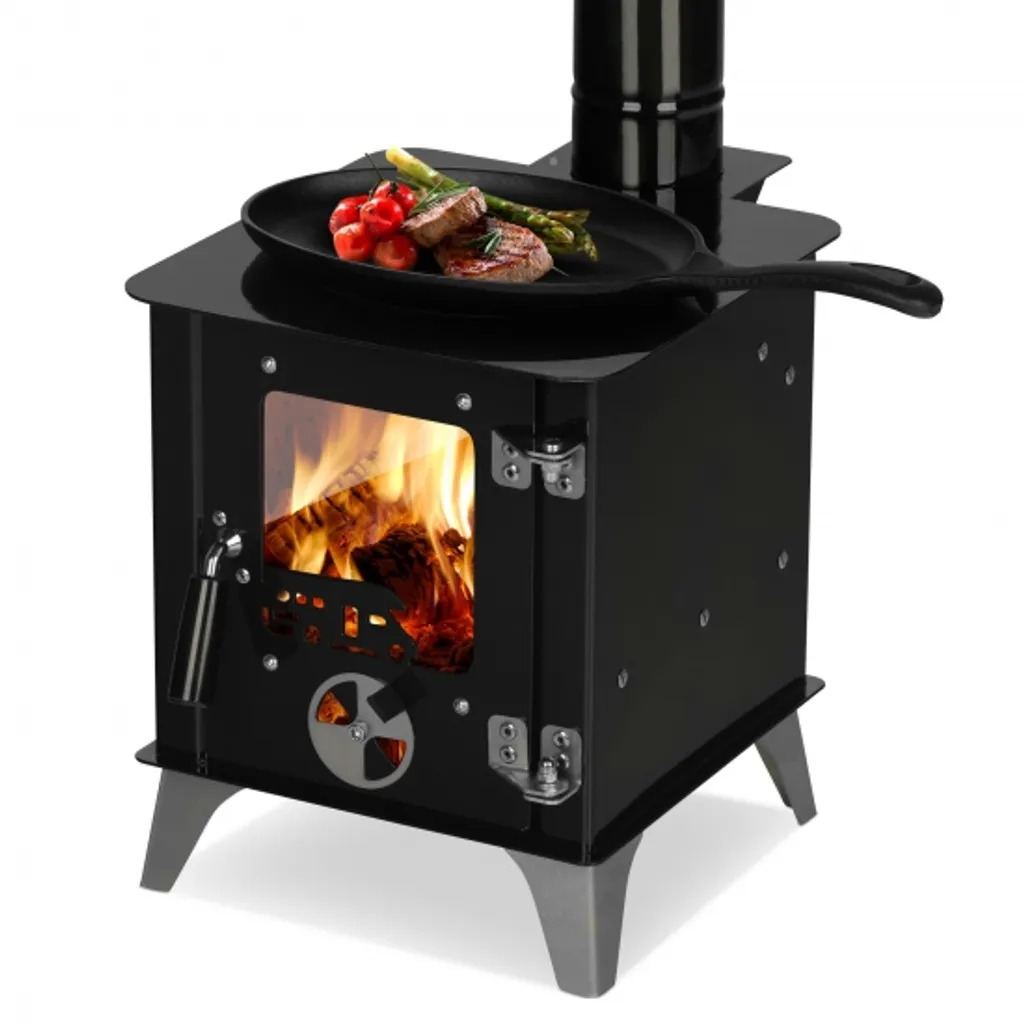 ECOfoxx Garten-Ofen "Tiny" Mit Herdplatte, Zeltofen, Terrassenofen, Camping, Outdoor-Kamin 6 ECOfoxx Garten-Ofen "Tiny" Mit Herdplatte, Zeltofen, Terrassenofen, Camping, Outdoor-Kamin – Bild 6