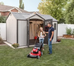 Lifetime Kunststoff Gerätehaus "Texas" Mit Doppel-Flügeltür, 381 X 244 Cm Lichtgrau 8,99 M² 10 Lifetime Kunststoff Gerätehaus "Texas" Mit Doppel-Flügeltür, 381 X 244 Cm Lichtgrau 8,99 M² -Garten- & Gewächshäuser Geschäft ace0da59d7506d9a2222453227af0fcb