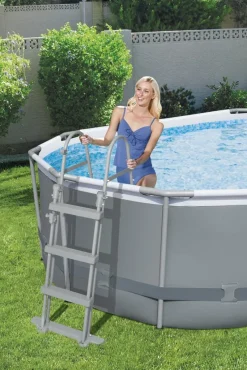 Bestway Power Steel Frame Pool Komplettset, Oval, 488 X 305 X 107 Cm (56448) -Garten- & Gewächshäuser Geschäft ad44e8ffc0c9565a0d339d97ad283da4