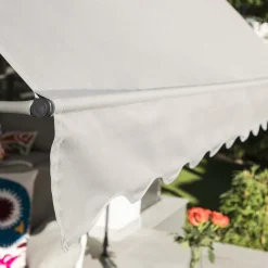 Haushalt International HI 62480 Klemmmarkise Markise B300xT120cm Hellgrau -Garten- & Gewächshäuser Geschäft ad767d8381f08df5c222dcd607123890