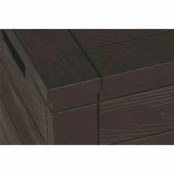 GARDENBOX Auflagenbox/Gartenbox "Woody" H 58 X B 120 X T 46 Cm, Holz Optik, Farbe Dunkelbraun; GTS178509 -Garten- & Gewächshäuser Geschäft ad9501a4e18af3bfa671c1ebedd099d7