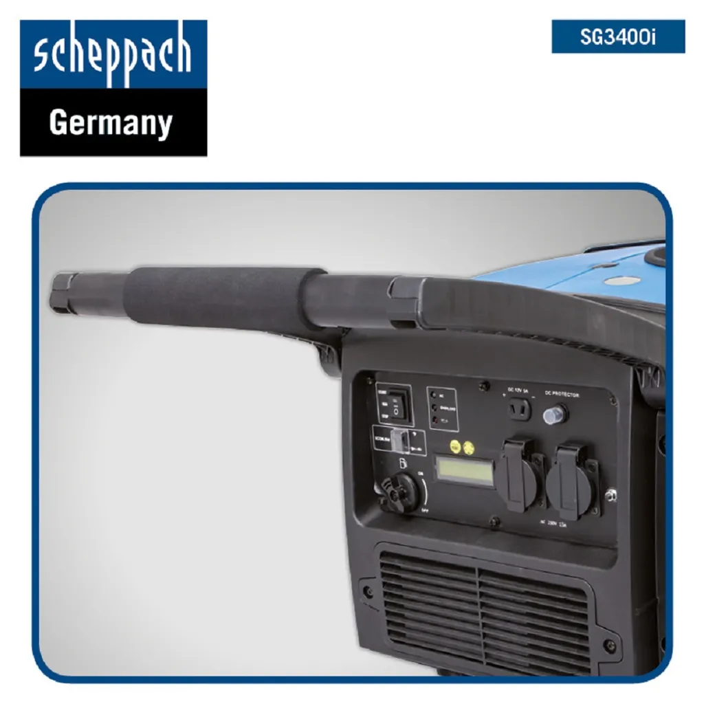 SCHEPPACH Stromerzeuger Inverter Benzin Stromgenerator Notstromaggregat SG3400i 12 SCHEPPACH Stromerzeuger Inverter Benzin Stromgenerator Notstromaggregat SG3400i – Bild 12