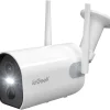 IeGeek 2K 3MP Überwachungskamera Aussen Akku, Kabellose WLAN Kamera Outdoor Mit PIR Bewegungsmelder, Personen/Autoerkennung, Farbnachtsicht, 2-Wege Audio, Arbeit Mit Alexa, IP65