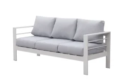 MeXo Gartenmöbelset, Loungeset Aluminium Für 6-7 Personen Mit Kissen Und Couchtisch Indoor Outdoor Balkon Weiß (Sitzgruppe, Aluminiumrahmen) -Garten- & Gewächshäuser Geschäft ae4fcca49e4a459c8290689a7cf1f6b9