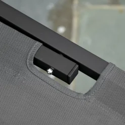 Outsunny Sonnenliege Strandliege 5-Stufige Alu Gartenliege Relaxliege Texteline Grau+Schwarz 163 X 58,5 X 91 Cm 11 Outsunny Sonnenliege Strandliege 5-Stufige Alu Gartenliege Relaxliege Texteline Grau+Schwarz 163 X 58,5 X 91 Cm -Garten- & Gewächshäuser Geschäft ae59983c01f3fdfde59c8defca1caa10