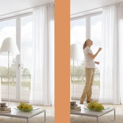 SN DECO - Wendeschiene Set, 2 Oder 1 Läufig, Weiß, Vorgebohrt, Innenlauf, Vorhangschiene, 250 Cm -Garten- & Gewächshäuser Geschäft ae5fc4963bb458d7ef5de21a64512ed1