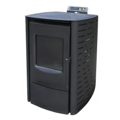 Nemaxx P6 Pelletofen Pelletkamin Pelletkaminofen 6 KW Kaminofen Heizofen Pellet Ofen Kamin Pelletheizung Heizung - Schwarz - WiFi-Ready -Garten- & Gewächshäuser Geschäft ae61b07c7ff367de84349e5da147d9ee