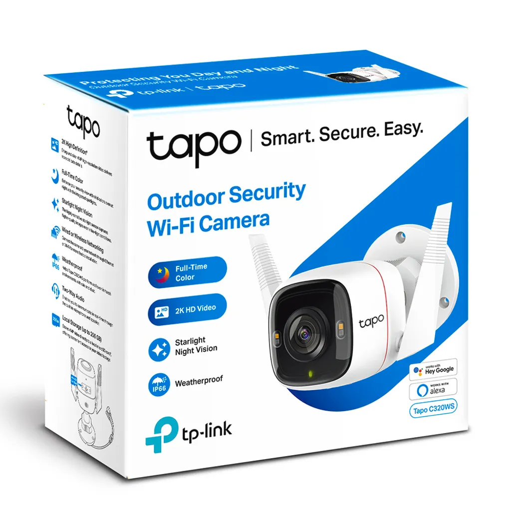 TP-Link Tapo C320WS Outdoor Security WLAN Netzwerkkamera 4 TP-Link Tapo C320WS Outdoor Security WLAN Netzwerkkamera – Bild 4