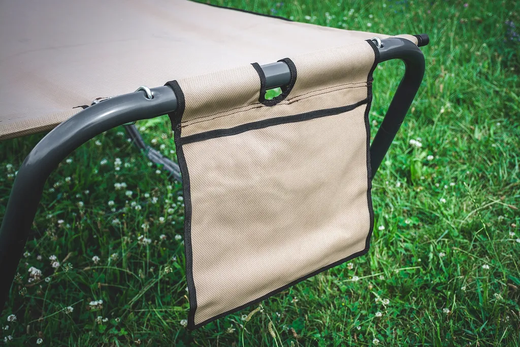 ZOLTA Hängematte Für Camping 227x69x94cm – Faltbare Hängematte Mit Stahlrahmen – Zubehör Für Camping - Hängematte Mit Gestell - Belastung Bis 150kg 4 ZOLTA Hängematte Für Camping 227x69x94cm – Faltbare Hängematte Mit Stahlrahmen – Zubehör Für Camping - Hängematte Mit Gestell - Belastung Bis 150kg – Bild 4