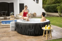 Bestway® LAY-Z-SPA® LED-Whirlpool Hollywood AirJet™ 196 X 66 Cm, Rund -Garten- & Gewächshäuser Geschäft aedc438c1d089692400b4c1588a55186