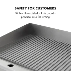 Klarstein Grillmeile 3000R Pro Gusseisen Grillplatte Elektrisch, Grillfläche: 54,5 X 35 Cm (geriffelt), Stufenlos 50-300 °C, 3000 Watt, Profi Elektrogrill Mit Spritzschutz, Edelstahl 14 Klarstein Grillmeile 3000R Pro Gusseisen Grillplatte Elektrisch, Grillfläche: 54,5 X 35 Cm (geriffelt), Stufenlos 50-300 °C, 3000 Watt, Profi Elektrogrill Mit Spritzschutz, Edelstahl -Garten- & Gewächshäuser Geschäft aeeb9db719f65c43a1976c0a8c8c5366