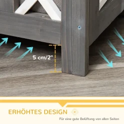 Pawhut Haustiersofa Hundematte Katzensofa Hundecouch Hundebett Mit Kissen Indoor Modernes Sofa Für Kleine Und Mittelgroße Hundesofa Weich Gepolstert Waschbarer Bezug Kiefernholz Grau 80 X 55 X 23 Cm 14 Pawhut Haustiersofa Hundematte Katzensofa Hundecouch Hundebett Mit Kissen Indoor Modernes Sofa Für Kleine Und Mittelgroße Hundesofa Weich Gepolstert Waschbarer Bezug Kiefernholz Grau 80 X 55 X 23 Cm -Garten- & Gewächshäuser Geschäft aeefeb349124813ee9f6cb1de8df1d9d