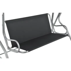 Juskys Hollywoodschaukel 3-Sitzer Mit Dach & Sitzauflage – Gartenschaukel 200 Kg Belastbar – Schaukelbank Für Garten & Terrasse - Grau -Garten- & Gewächshäuser Geschäft af0a8a0426884295022cf8bc90c4bd69