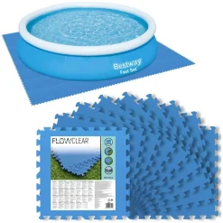Bestway PE Poolmatten Schutzboden 9er Pack 50 X 50 Cm Blau -Garten- & Gewächshäuser Geschäft af1b0940483f9de238f8e69491e3e59d