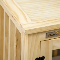 Pawhut Hundekäfig, Tierkäfig Aus Holz, Haustierkäfig Für Mittelgroße Hunde, Hundehütte Mit Kissen, Hundebox, Indoor, Naturholz+Cremeweiß, 82,5 X 57 X 72 Cm 17 Pawhut Hundekäfig, Tierkäfig Aus Holz, Haustierkäfig Für Mittelgroße Hunde, Hundehütte Mit Kissen, Hundebox, Indoor, Naturholz+Cremeweiß, 82,5 X 57 X 72 Cm -Garten- & Gewächshäuser Geschäft afb7d7076ef19c7d547e7aab4cc56597