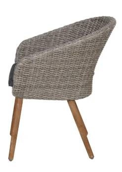 Ploß Geflechtsessel - Cocktail - Sessel "Flores" Im 2er-Set, Grau -Garten- & Gewächshäuser Geschäft afc0e5583c56e67bf09c7debcce523e0