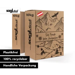 Sagl.tirol Holzbriketts Aus Nadel Holz Im Karton I 20 Kg I Ø 7cm I 100% Nadelholz Aus Österreich I Regional Und Ökologisch Hergestellt I Natürliches Brikett Mit Hohem Heizwert I Ohne Bindemittelzusätze -Garten- & Gewächshäuser Geschäft afcdb660d52f0ebaab5e593a46237b96