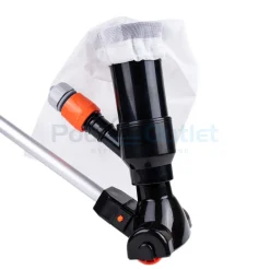 Pool Outlet Poolsauger Bodensauger Für Schwimmbad - Der Perfekte Tragbare Bodenreiniger Vakuumsauger Staubsauger Für Den Pool, 120cm Aluminium Stablänge Poolreinigung Reinigungsset