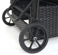 Mendler Poly-Rattan Sonnenliege Carrara, Relaxliege Gartenliege Liege, Alu Anthrazit, Kissen Grau -Garten- & Gewächshäuser Geschäft b003244f56ad172b039a0474728f0e0b