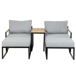 Greemotion Lounge-Set Madrid, Mit Holzbestandteilen -Garten- & Gewächshäuser Geschäft b010e0b627bd6163bcdd9c529149c119