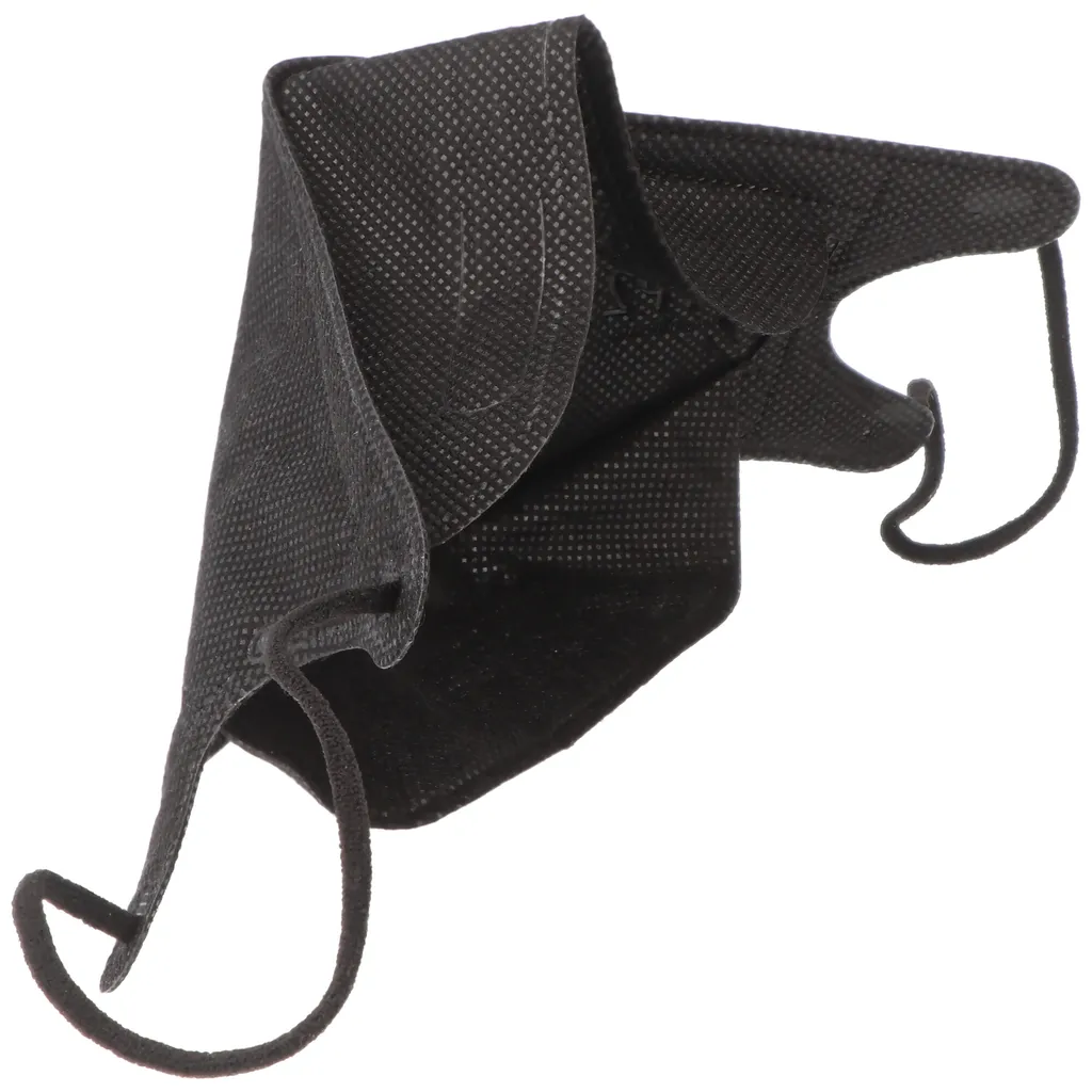 NEOLITIC TECH 10 Stück FFP2 Maske Schwarz, Nach DIN EN149:2001+A1:2009, Partikelfiltrierende Halbmaske, FFP2 Schutzmaske 2 NEOLITIC TECH 10 Stück FFP2 Maske Schwarz, Nach DIN EN149:2001+A1:2009, Partikelfiltrierende Halbmaske, FFP2 Schutzmaske – Bild 2