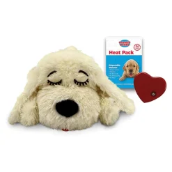 Snuggle Puppy Hundespielzeug Mit Herzschlag Golden