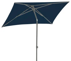 Dehner Sonnenschirm Andros, Ca. 250 X 210 X 150 Cm, Aluminium/Polyester, Blau -Garten- & Gewächshäuser Geschäft b0ad77211d5eef8d97c946e47af8eaa9