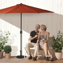 Maxxworld Easymaxx Balkon-Sonnenschirm »Halbrund« -Garten- & Gewächshäuser Geschäft b0ad8995bcb2bfefc5dff68b385214cb