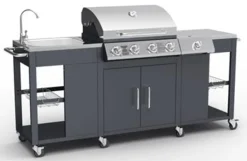 Tepro Gasgrill-Küche Outdoorküche "Petersburg" Mit Waschbecken Und Seitenkocher, 4 + 1 Brenner -Garten- & Gewächshäuser Geschäft b0bb4b9b88f512d2a20837c4582319f6
